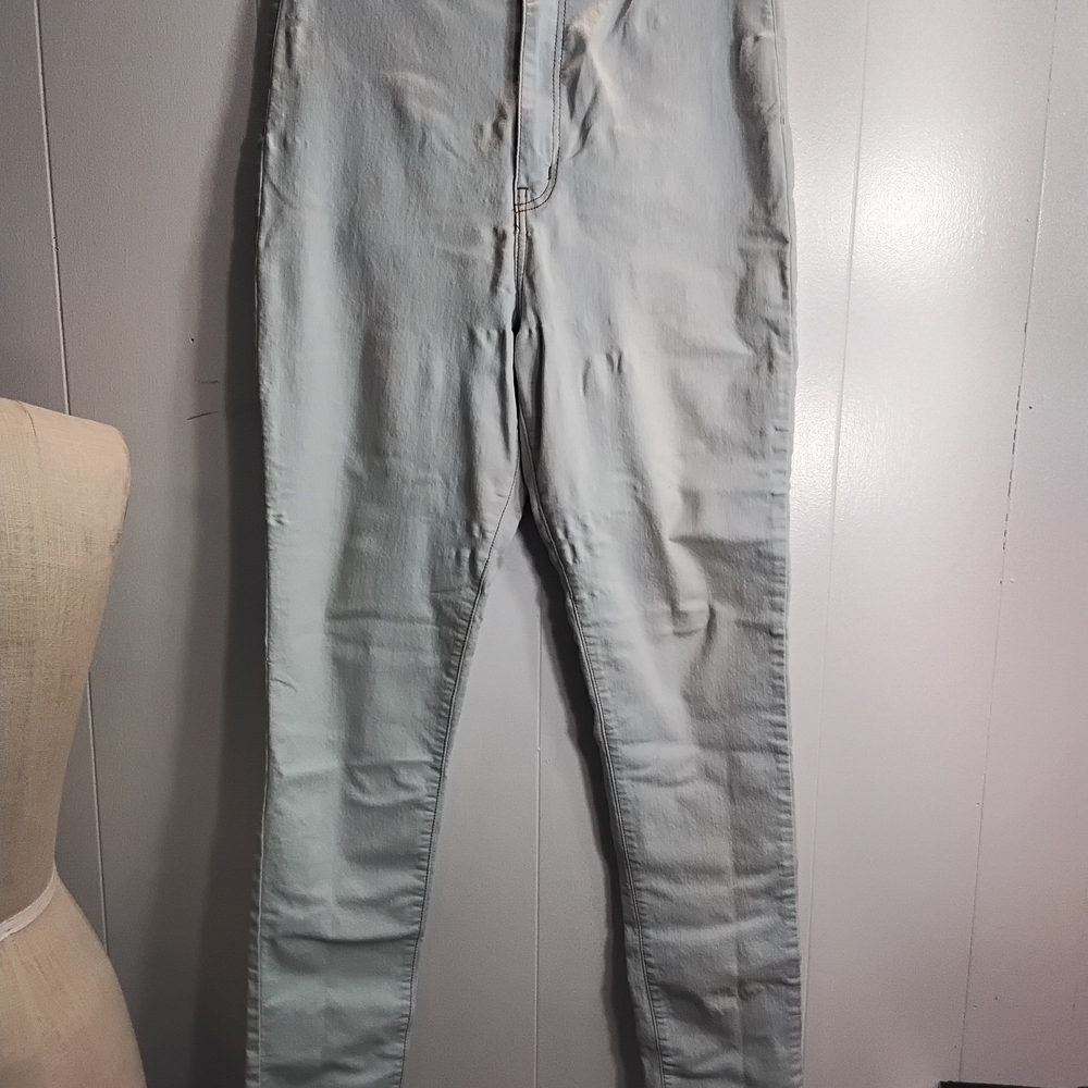 Fashion Nova Light Gray Denim